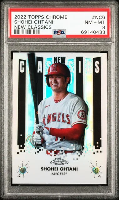 2022 Topps Chrome Shohei Ohtani New Classics #NC-6 card image
