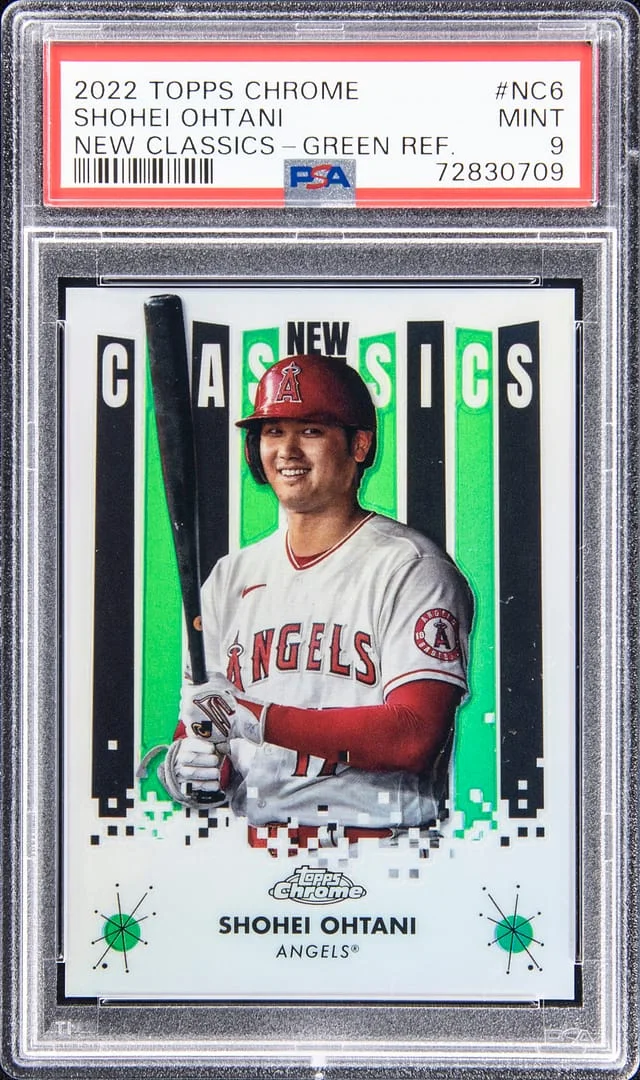 2022 Topps Chrome Shohei Ohtani New Classics #NC6 card image