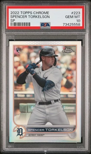 2022 Topps Chrome Spencer Torkelson #223 card image