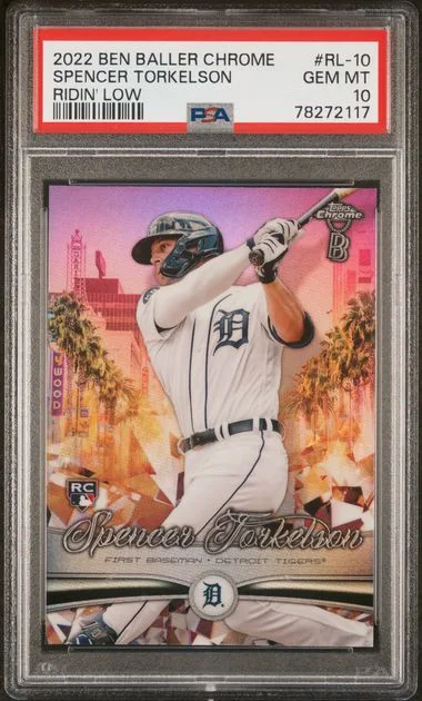 2022 Topps Chrome Spencer Torkelson Ben Baller Ridin' Low #RL-10 card image
