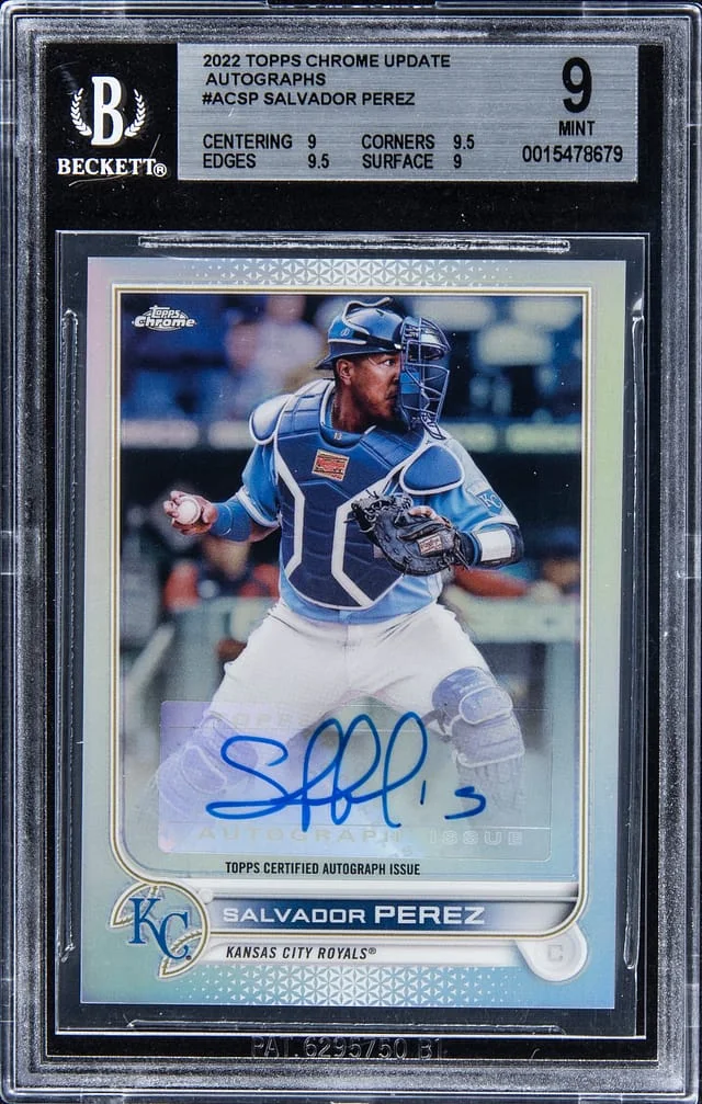 2022 Topps Chrome Update Salvador Perez #AC-SP card image