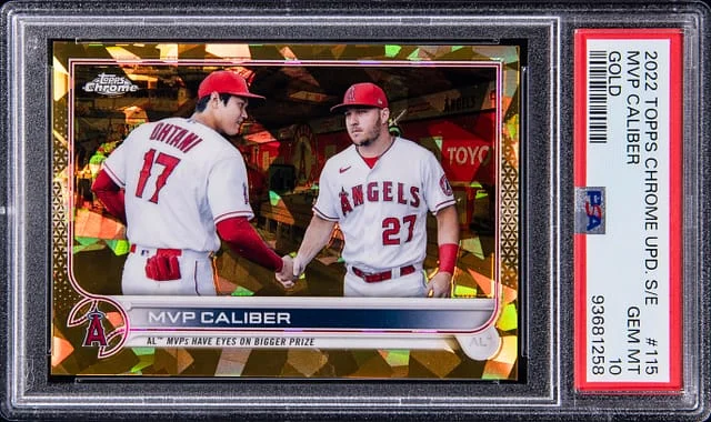 2022 Topps Chrome Update Sapphire Caliber Edition #115 card image
