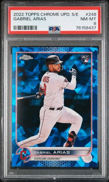 2022 Topps Chrome Update Sapphire Gabriel Arias Edition #248 card image