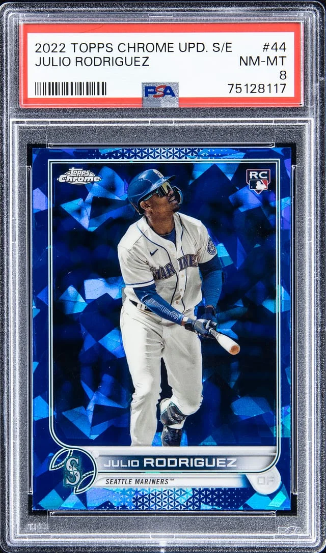 2022 Topps Chrome Update Sapphire Julio Rodriguez #44 card image
