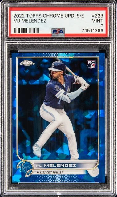 2022 Topps Chrome Update Sapphire MJ Melendez Edition #223 card image