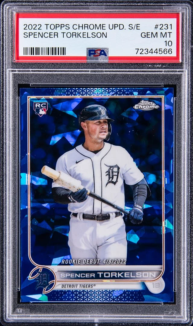 2022 Topps Chrome Update Sapphire Spencer Torkelson Edition #231 card image