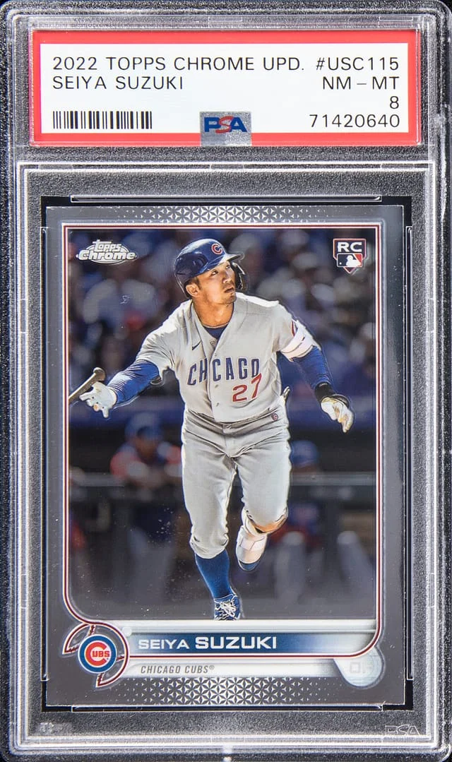 2022 Topps Chrome Update Seiya Suzuki #USC115 card image