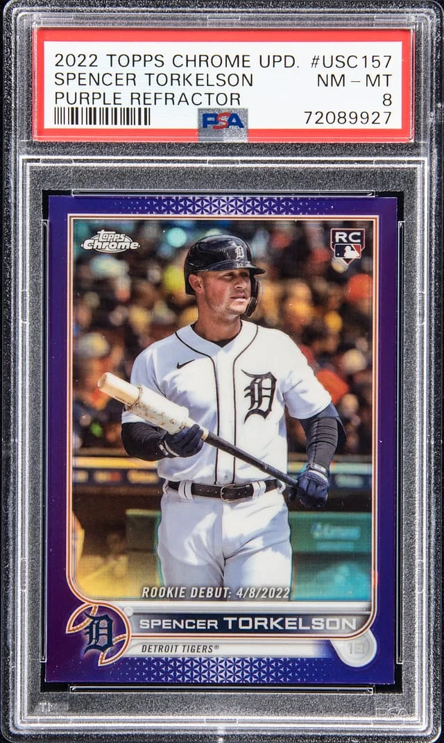 2022 Topps Chrome Update Spencer Torkelson #USC157 card image