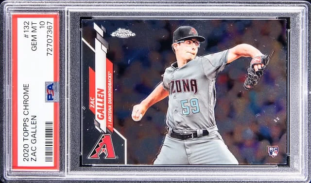 2022 Topps Chrome Zac Gallen #132 card image