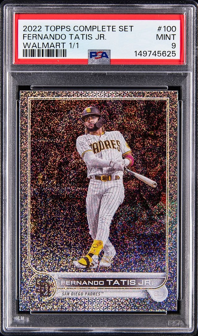 2022 Topps Complete Set Fernando Tatis Jr. Walmart #100 card image