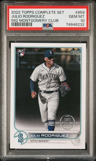 2022 Topps Complete Set Julio Rodriguez Variation #659 card image