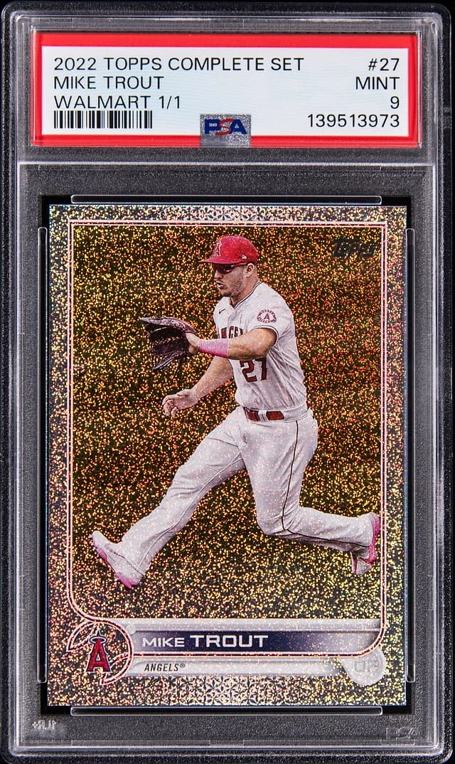 2022 Topps Complete Set Mike Trout Walmart #27 card image