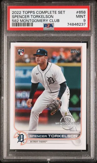 2022 Topps Complete Set Spencer Torkelson 582 Montgomery Club #658 card image