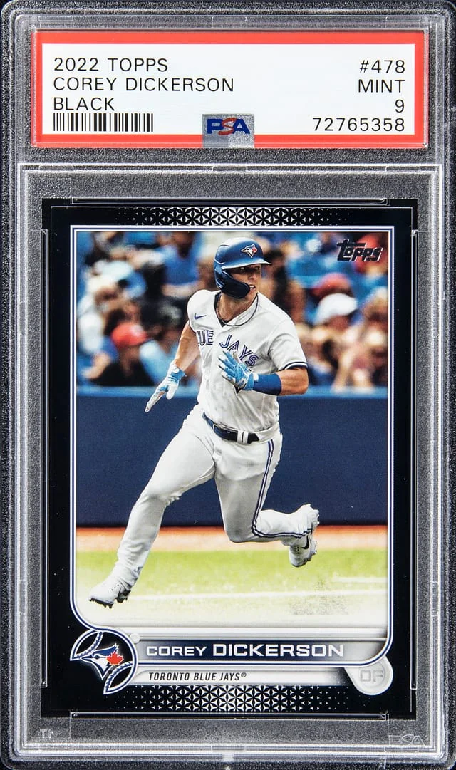 2022 Topps Corey Dickerson Black #478 card image