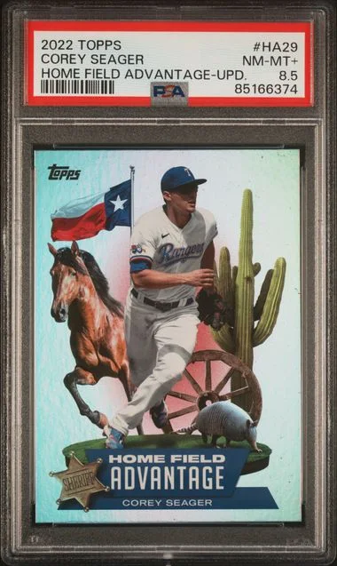 2022 Topps Corey Seager Home Field Advantage Update #HA29 card image