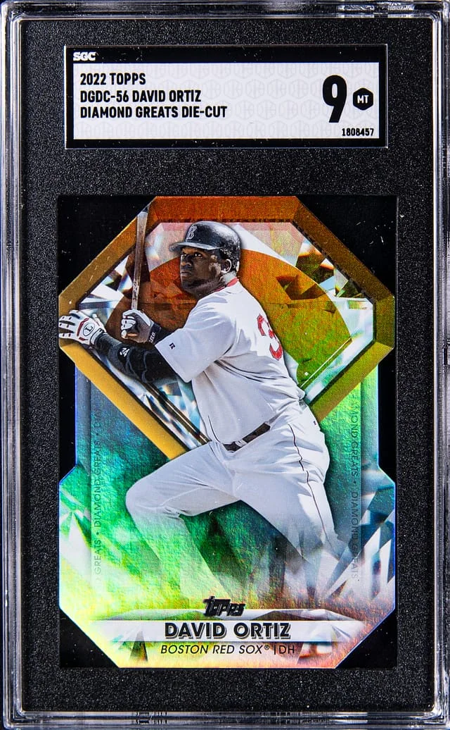 2022 Topps David Ortiz Diamond Greats Die-Cut #DGDC-56 card image