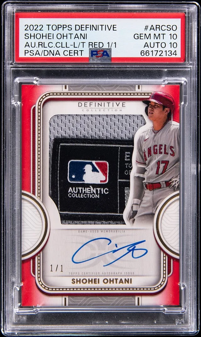 2022 Topps Definitive Collection #no-number card image