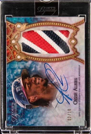 2022 Topps Dynasty Albies Autographed Patch #DAP-Ozzie card image