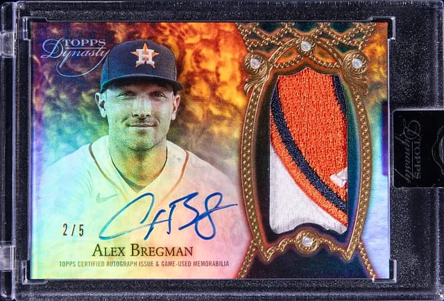 2022 Topps Dynasty Alex Bregman #DAP-AB2 card image