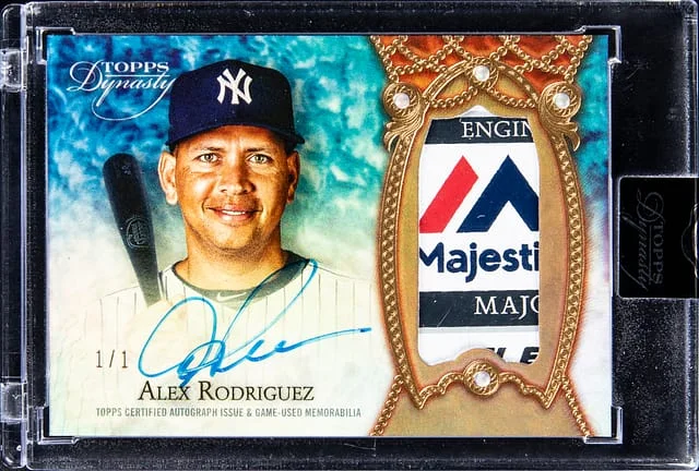 2022 Topps Dynasty Autograph Patch Laundry #no-number card image