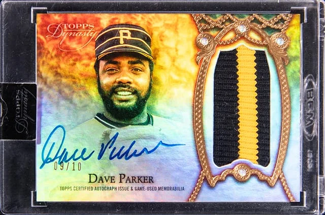 2022 Topps Dynasty Dave Parker Autographed Patch #DAP-DP1 card image