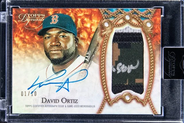 2022 Topps Dynasty David Ortiz Dynastic Decoration #DAP-D06 card image