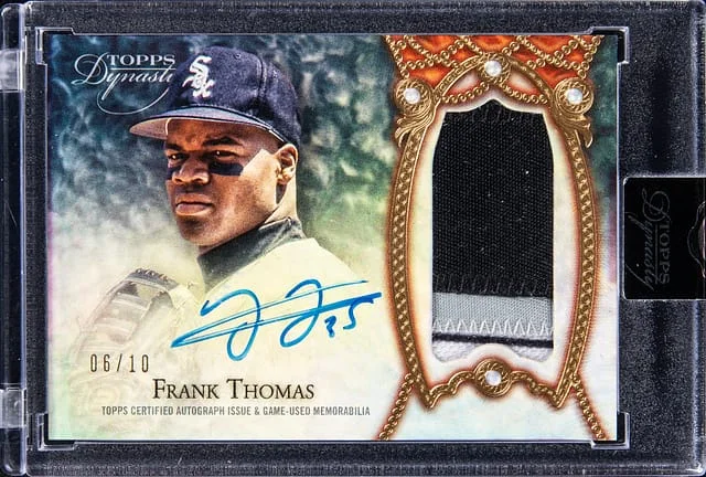 2022 Topps Dynasty Frank Thomas #DAP-FTH1 card image