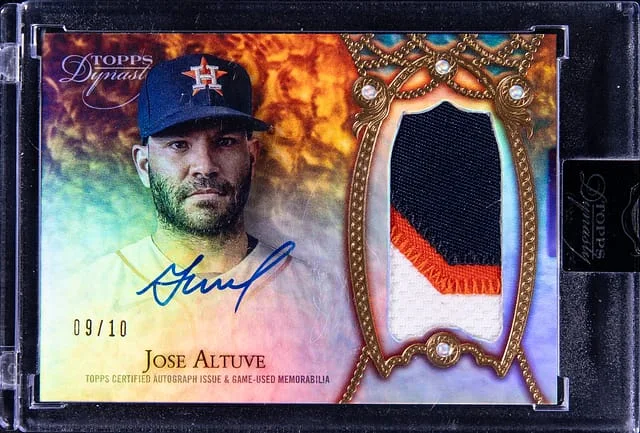 2022 Topps Dynasty Jose Altuve #DAP-JA3 card image