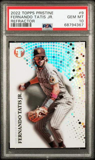 2022 Topps Fernando Tatis Jr. Pristine Refractor #9 card image