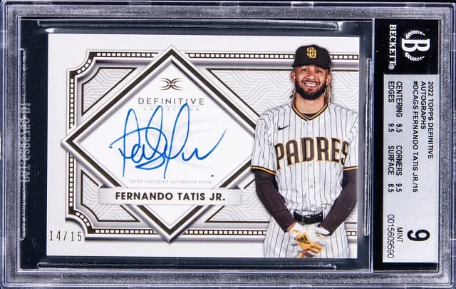 2022 Topps Fernando Tatis Jr. Desinitive Autographs #DCA-GS card image