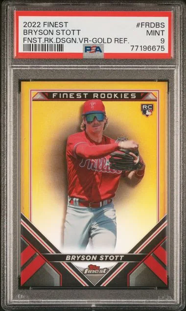 2022 Topps Finest Bryson Stott Finest Design Variations #FRDBS card image