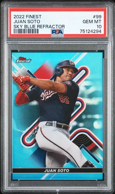 2022 Topps Finest Juan Soto #99 card image