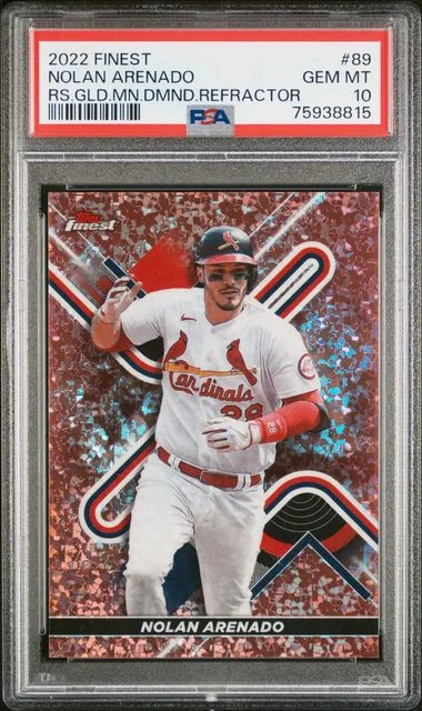 2022 Topps Finest Nolan Arenado #89 card image