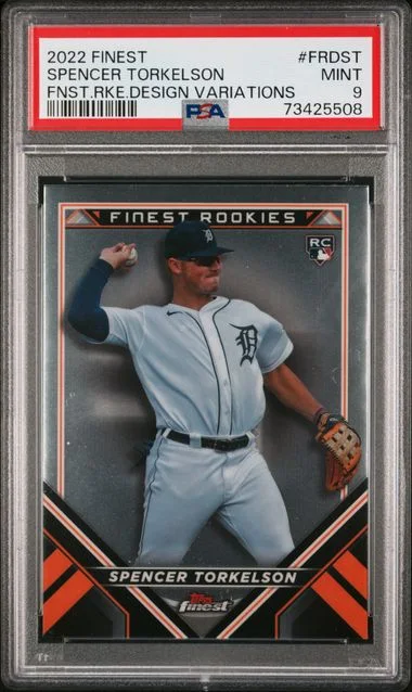2022 Topps Finest Spencer Torkelson Finest Design Variations #FRD-ST card image