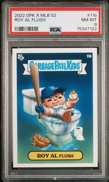2022 Topps Garbage Pail Kids Roy Al Flush X MLB Series 2 #11b card image