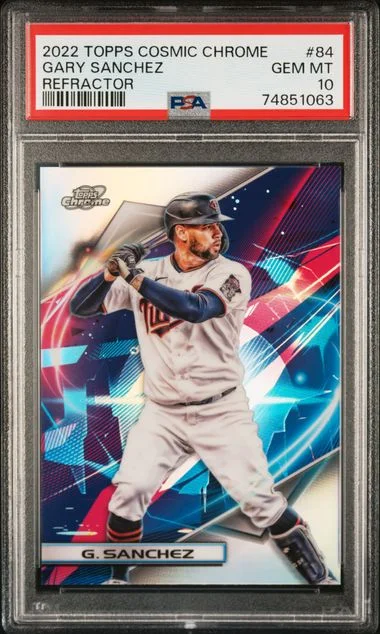 2022 Topps Gary Sanchez Cosmic Chrome Refractor #84 card image