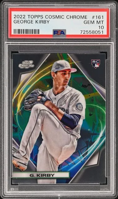 2022 Topps George Kirby Cosmic Chrome #161 card image