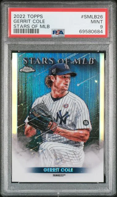 2022 Topps Gerrit Cole Stars of MLB #SMLB-26 card image