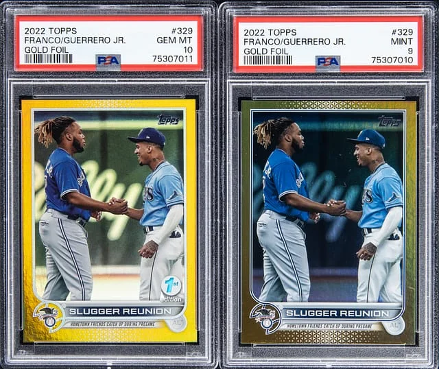 2022 Topps Gold Foil Collection Slugger Reunion #no-number card image