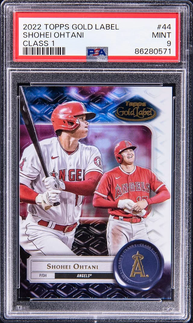 2022 Topps Gold Label Class 1 Shohei Ohtani #44 card image