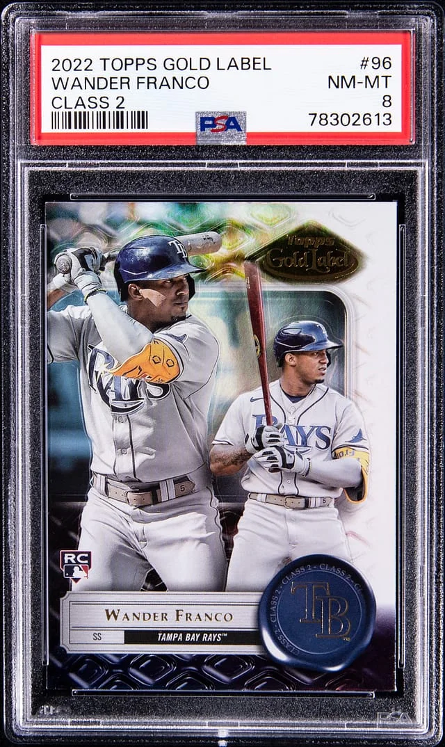 2022 Topps Gold Label Class 2 Wander Franco #96 card image