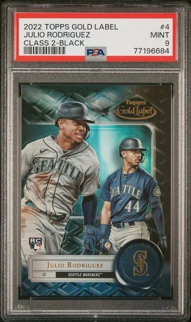 2022 Topps Gold Label Julio Rodriguez #4 card image