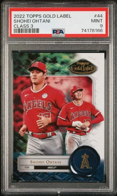 2022 Topps Gold Label Shohei Ohtani #44 card image
