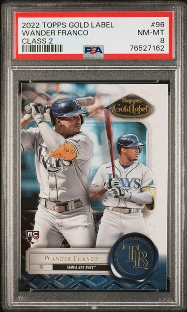 2022 Topps Gold Label Wander Franco #96 card image