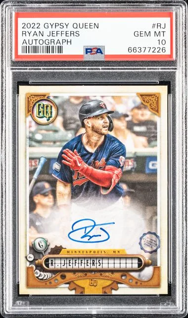 2022 Topps Gypsy Queen Ryan Jeffers Autograph #RJ card image