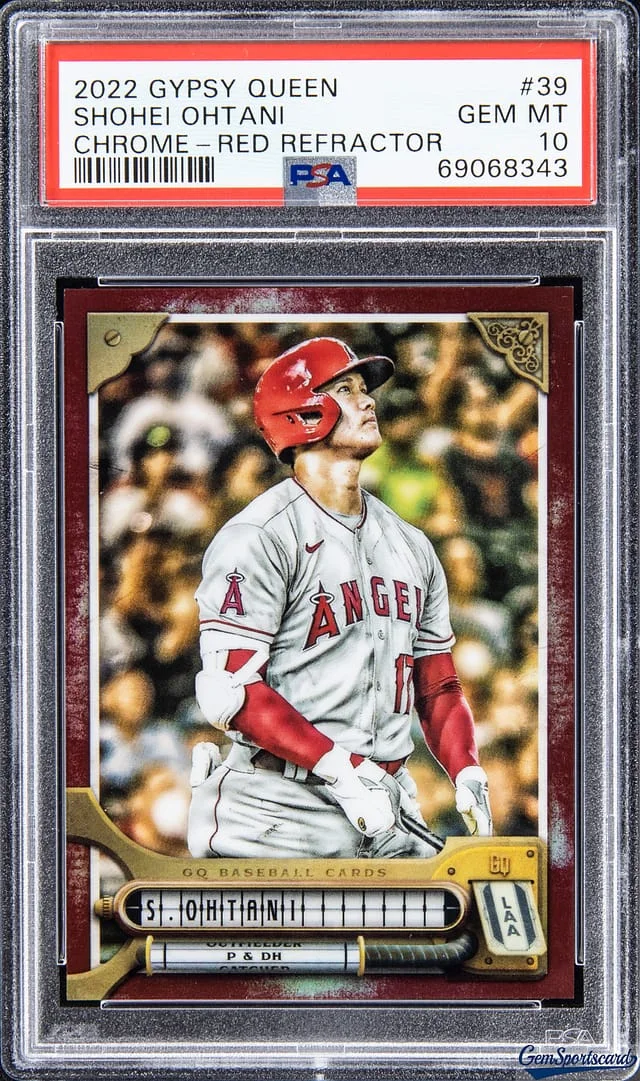 2022 Topps Gypsy Queen Shohei Ohtani Chrome #39 card image
