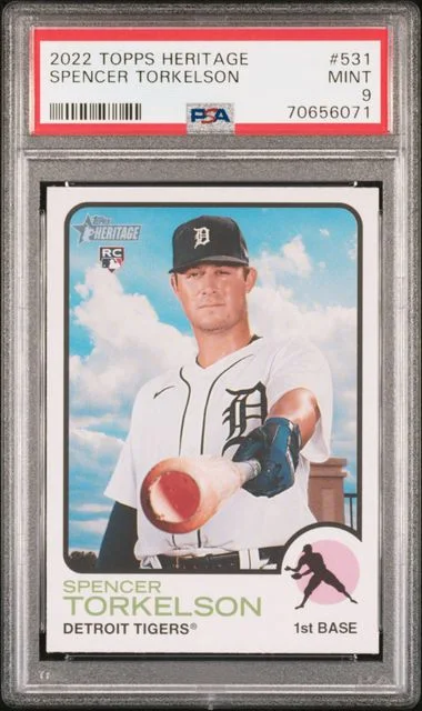 2022 Topps Heritage Spencer Torkelson #531 card image