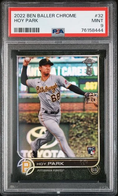 2022 Topps Hoy Park Ben Baller Chrome #32 card image