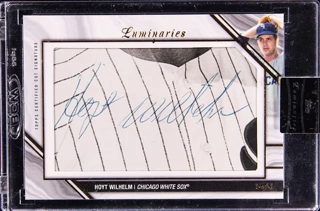 2022 Topps Hoyt Wilhelm Liminaries #CUT-HW card image