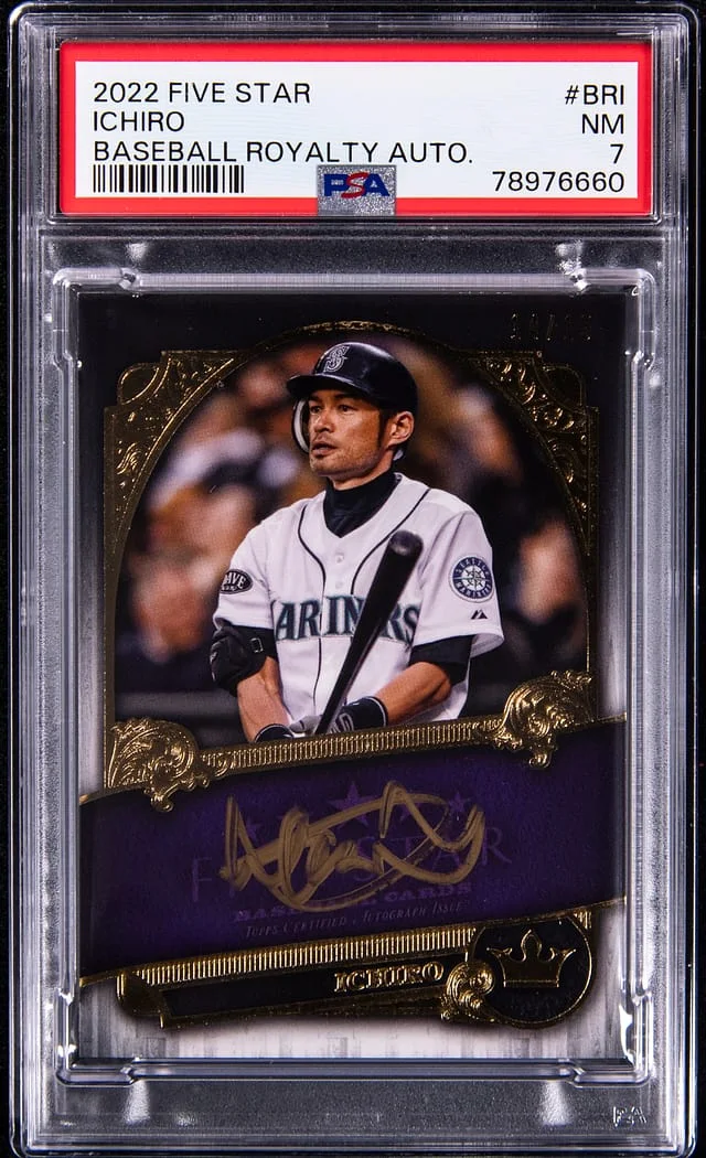 2022 Topps Ichiro Five Star Baseball Royalty Autograph #BR-I card image